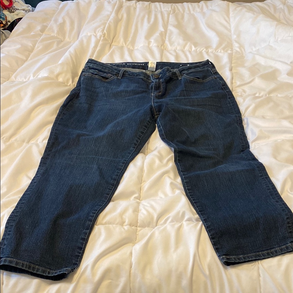 Classic Blue Straight Leg Jeans